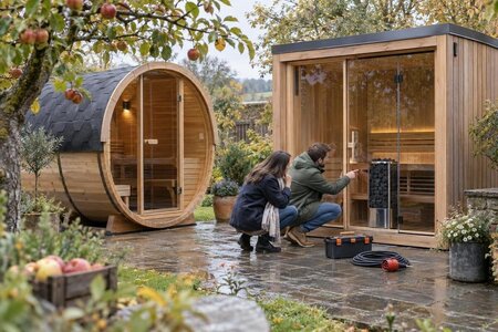 Pacchetti per sauna elettrica al Black Friday: stufa e impianto elettrico