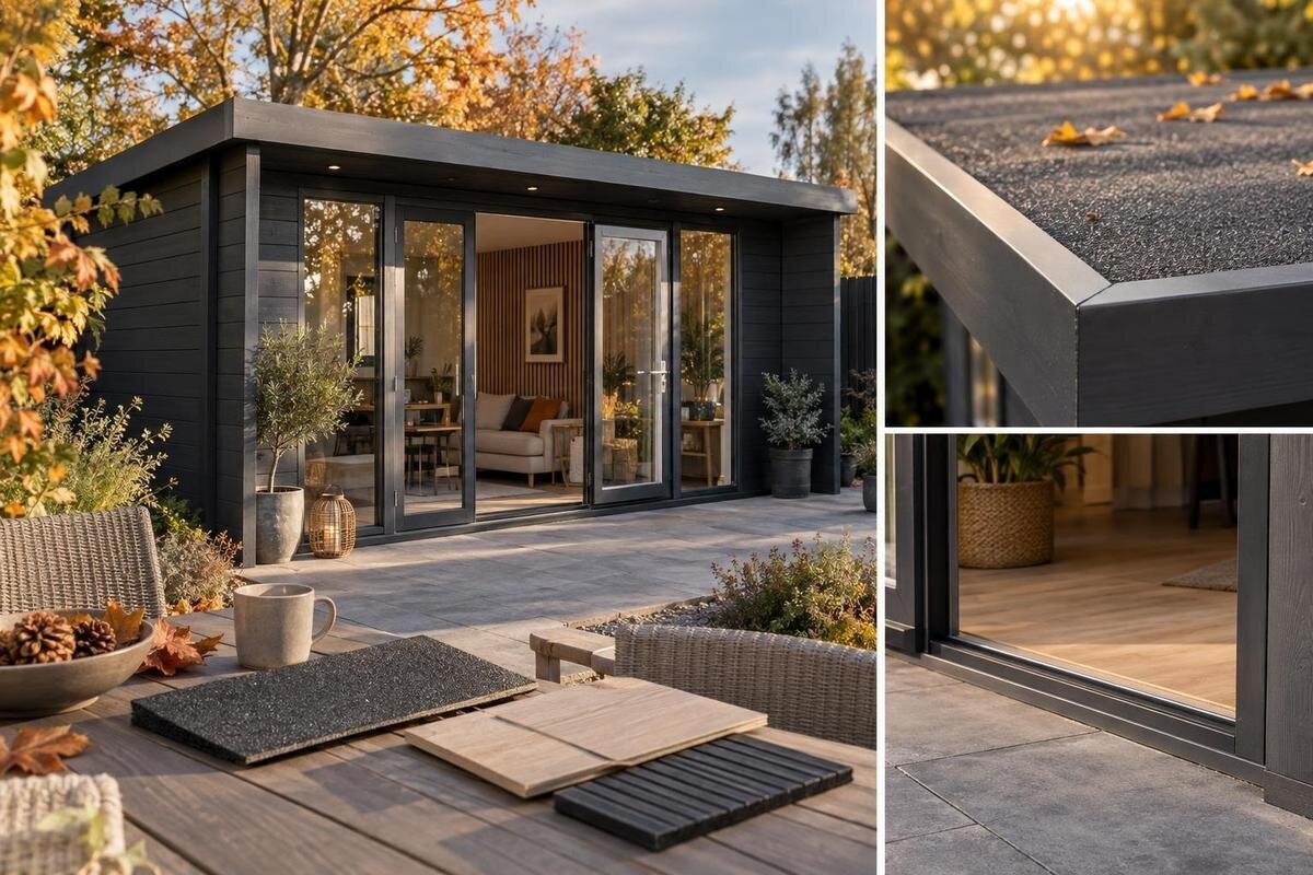 Pacchetti Black Friday per casette da giardino: pavimento e copertura inclusi?