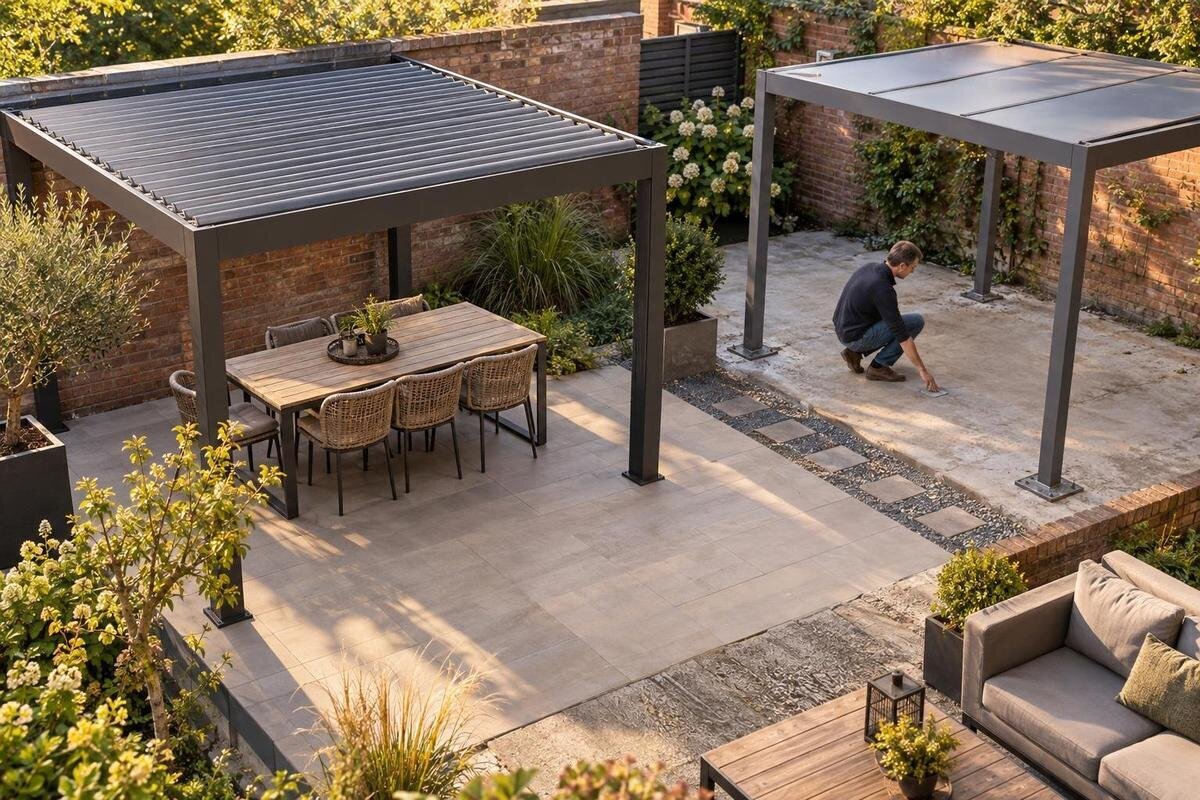 Acquistare una pergola per sostituire la vecchia: si riusano le fondazioni?