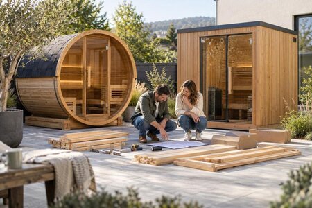 Acquistare una sauna in kit: montaggio e dotazione da verificare