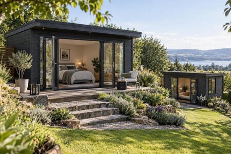 Si può pernottare in una casetta da giardino? Cosa chiarire prima