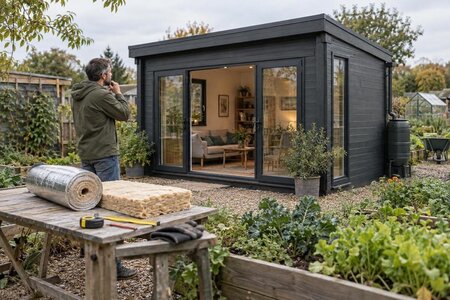 È possibile isolare una casetta da giardino in legno già costruita?