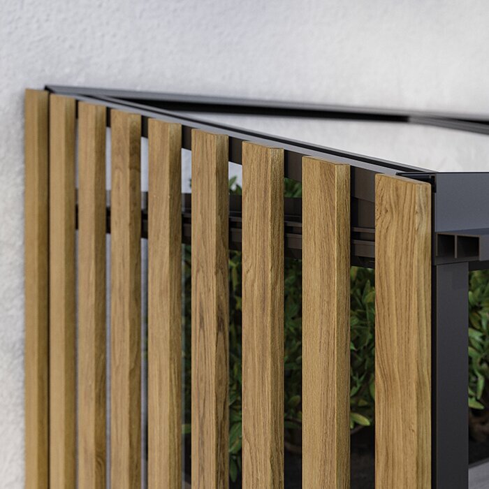 Mini serra in Accoya