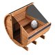 Sauna a botte in legno termico