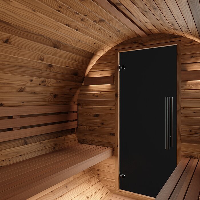 Sauna a botte in legno termico