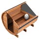 Sauna a botte in legno termico