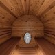 Sauna a botte in legno termico