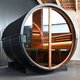 Sauna a botte in legno termico
