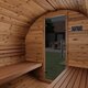 Sauna a botte in legno termico