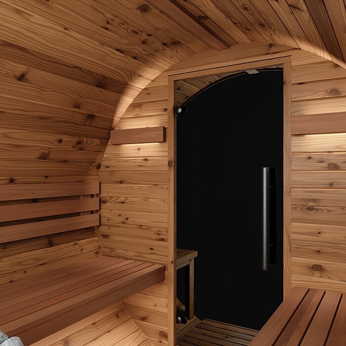 Sauna a botte in legno termico
