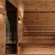 Sauna a botte in legno termico
