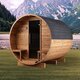 Sauna a botte in legno termico