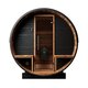 Sauna a botte in legno termico