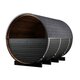 Sauna a botte in legno termico