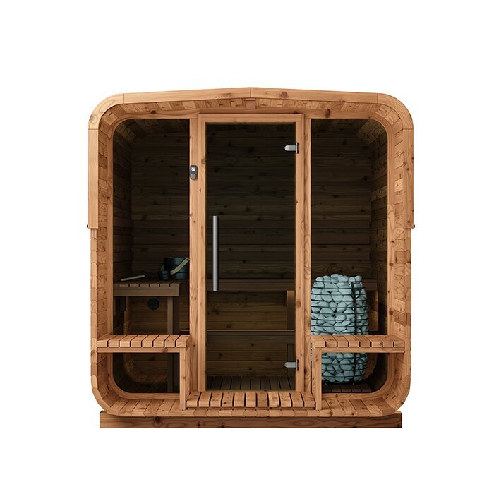 Sauna a botte in legno termico