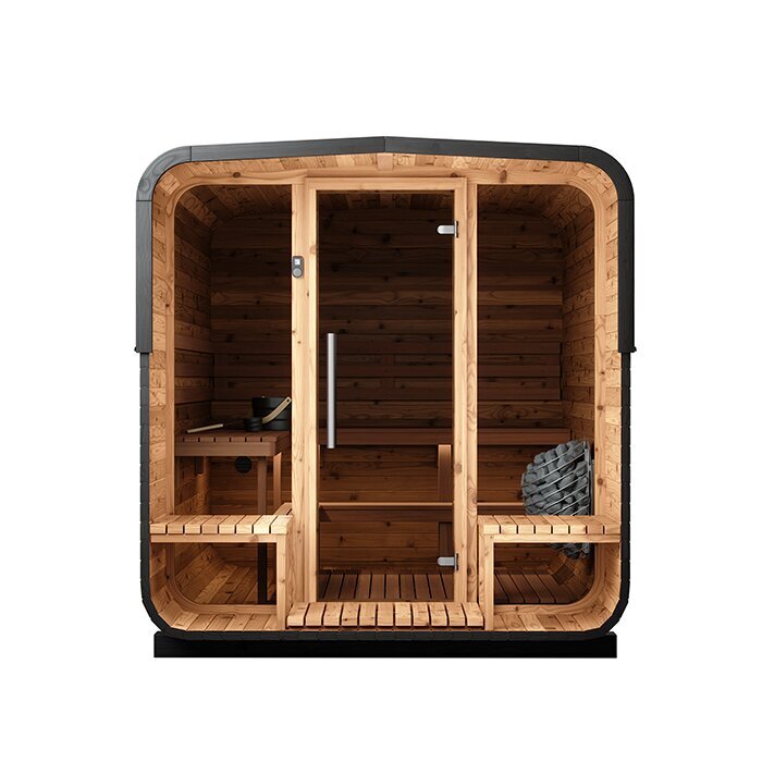 Sauna a botte in legno termico