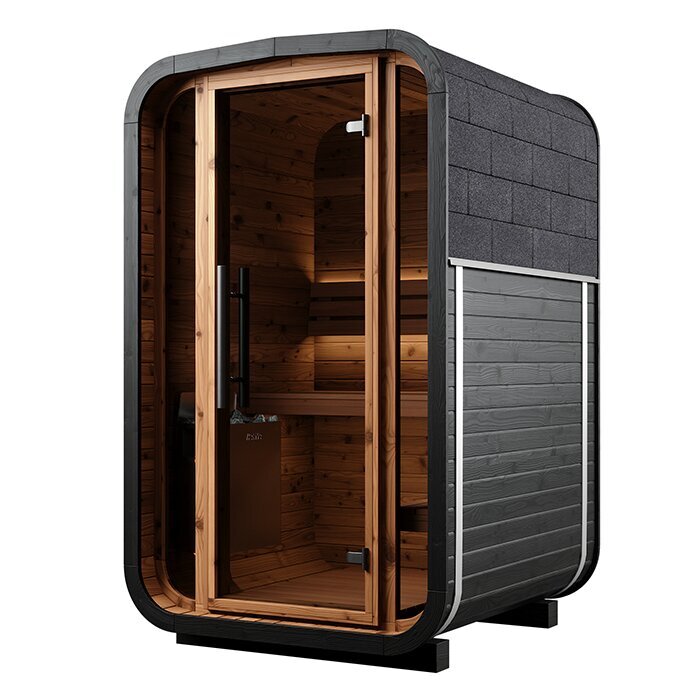 Sauna a botte in legno termico