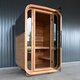 Sauna a botte in legno termico