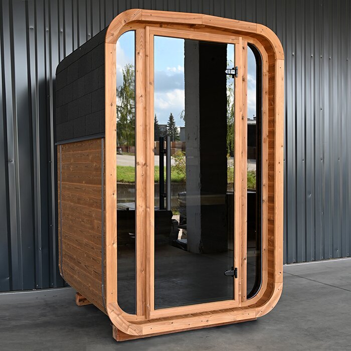 Sauna a botte in legno termico