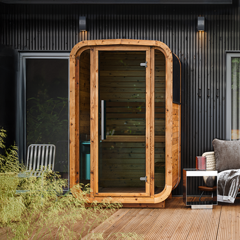 Sauna a botte in legno termico S 140