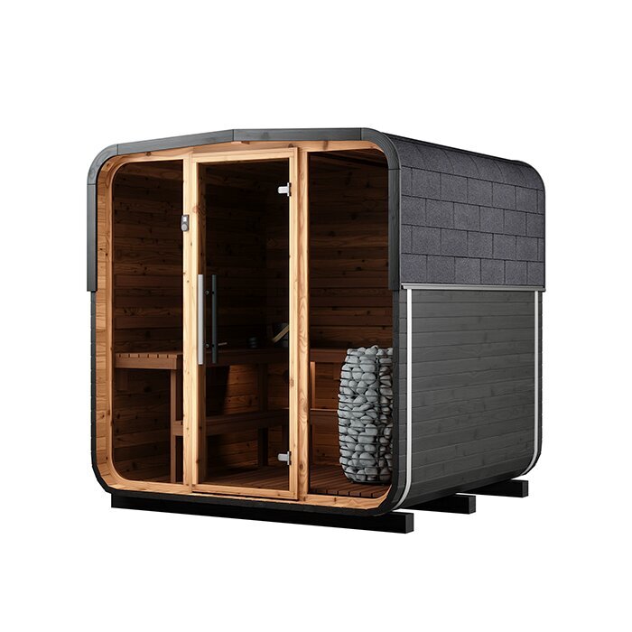 Sauna a botte in legno termico