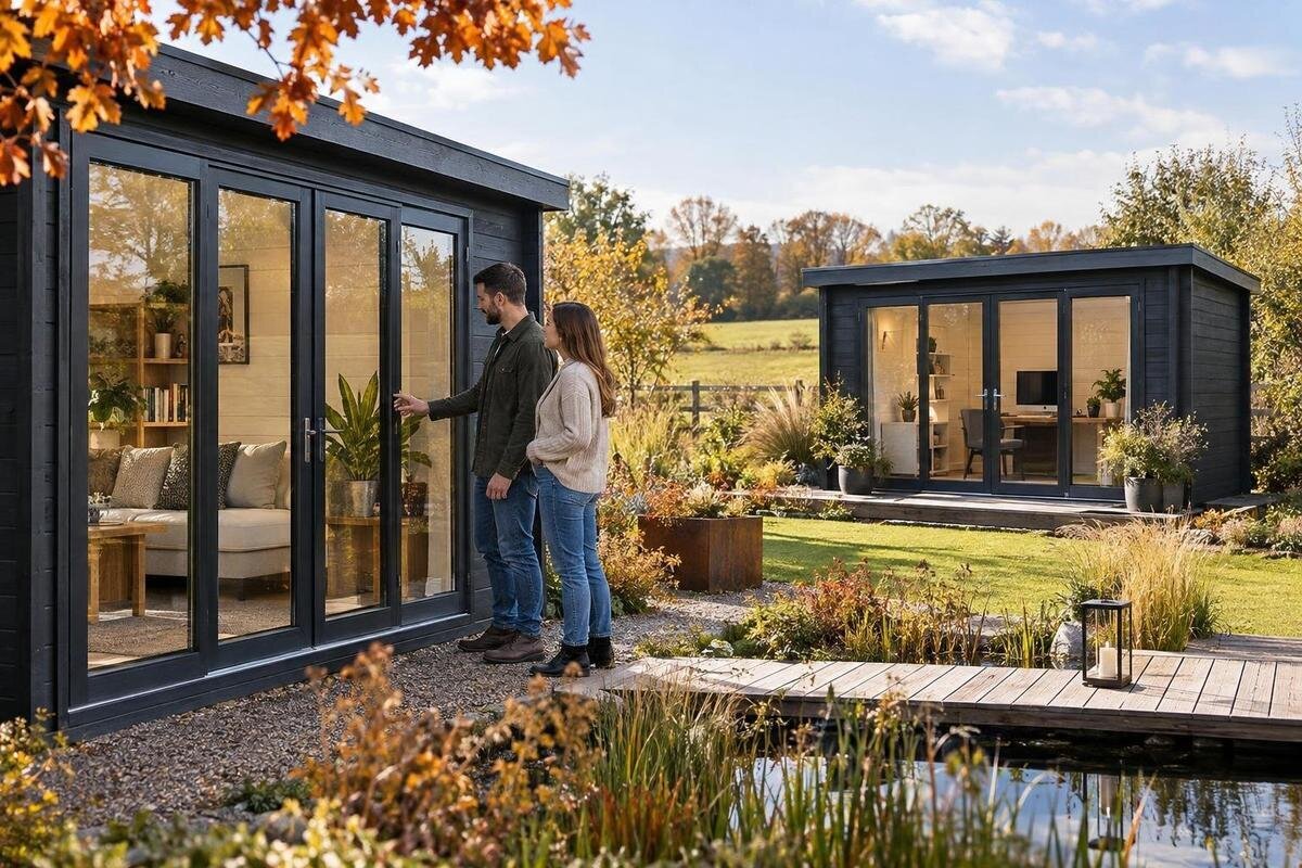 大型ガラスドア付きガーデンシェッドを購入する前に|ブラックフライデーの確認ポイント