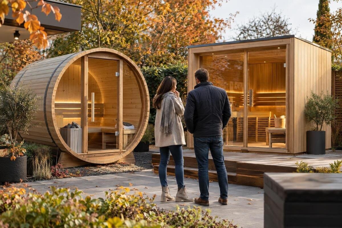 Sauna-Komplettpakete am Black Friday vergleichen