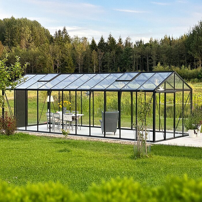 Gewächshäuser aus Aluminium