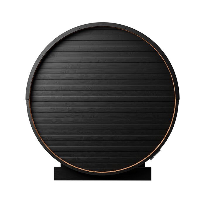 Statinės pirtis iš termo medienos