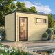 Abri de jardin compact en bois massif - Veltor