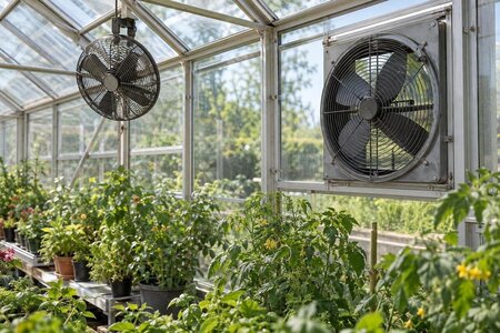 Siltumnīcas ventilatori: gaisa cirkulācija vai nosūce?
