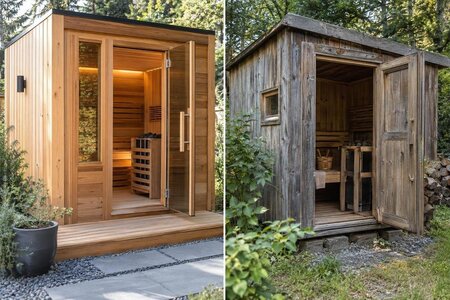 Jauna vai lietota āra sauna: ko salīdzināt pirms pirkuma?