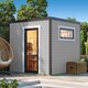 Caseta compacta de madera maciza - Veltor