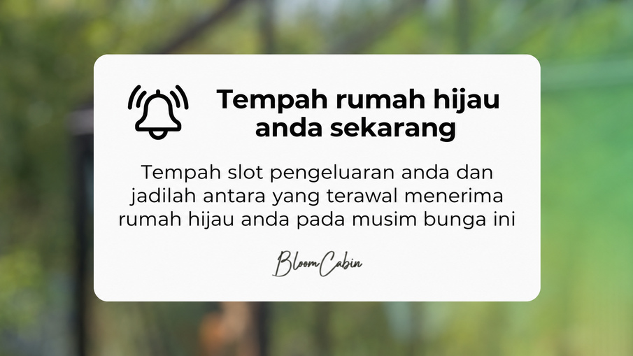 Semakin tinggi nilai pembelian, semakin besar diskaun yang anda peroleh.