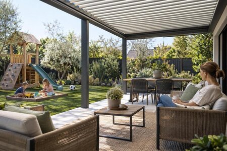 Susun Atur Pergola Mesra Kanak-kanak: Ruang Bermain dan Pengawasan
