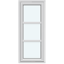 2 horizontale glasdelende roeden