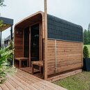 Barrelsauna van thermohout N 210