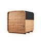 Ton-sauna van thermisch gemodificeerd hout