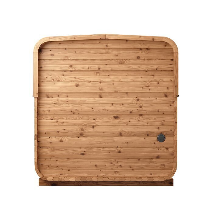 Ton-sauna van thermisch gemodificeerd hout