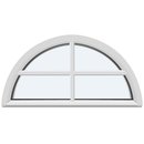 Met 1 horizontale roede en 1 verticale roede