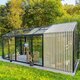 Drivhus i aluminium Accoya Fusion