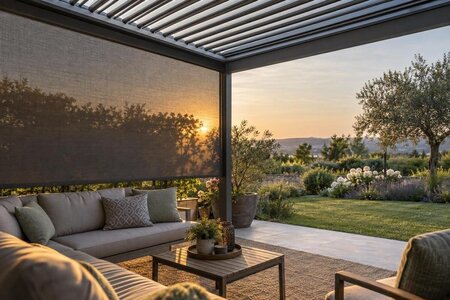 Planning Pergola Shade Around a Clear Garden Outlook