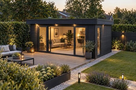 Casas de jardim: planear a iluminação funcional e ambiente