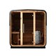Sauna barril em madeira térmica