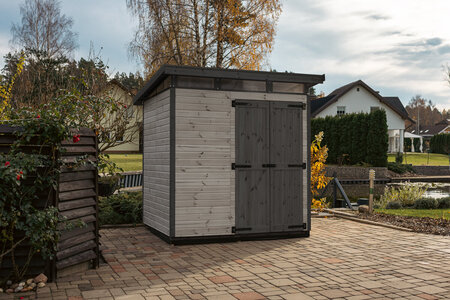Kako odabrati, postaviti i koristiti drvenu šupu za alat uz Bloomcabin