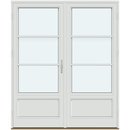 2 ramar med panel, 2 horisontala spröjsar