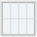 Med 1 horisontal spröjs och 3 vertikala spröjsar