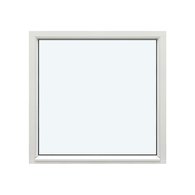 Fastkarm fönster, Utan öppning