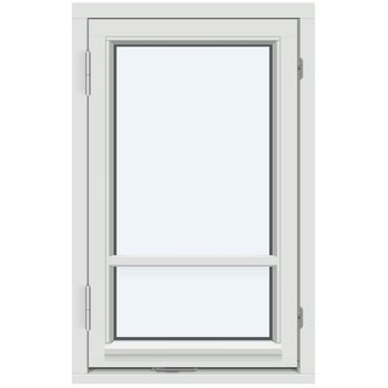 Sidohängt fönster (En båge, Utåtgående)