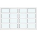 4 ramar med 3 glasavdelande spröjsar